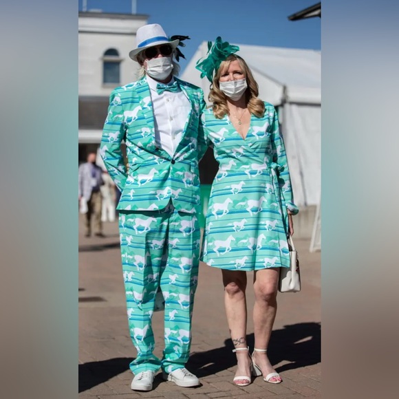 🐎 Kentucky Derby Men’s Shinesty Horse Race Suits - Picture 3 of 11